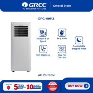 ac portabel gree series p2 wifi air purifier