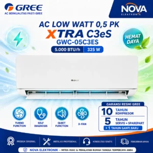 AC GREE 0,5 Pk LOWWATT SERIES GWC-05C3Es