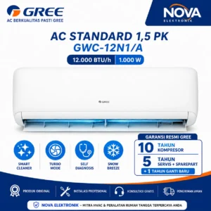AC GREE 1.5 PK Standart GWC-12N1A 1.5 PK