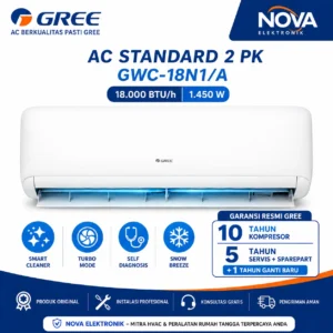 AC GREE 2 PK Deluxe Standart GWC-18N1A