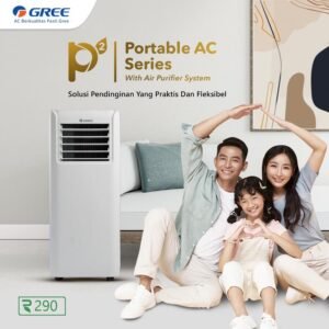 ac portabel gree series p2 wifi air purifier