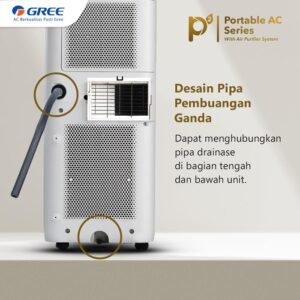 ac portabel gree series p2 wifi air purifier