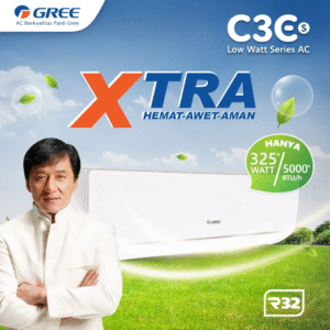 gree ac lowwatt series kapasitas 0,5 pk 1 pk gwc 05c3es gwc 09c3es