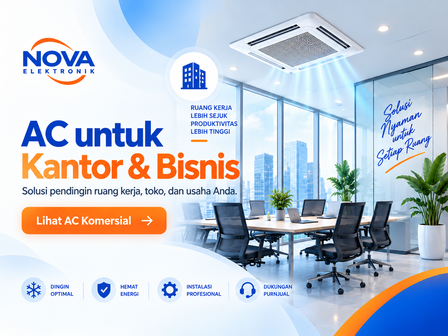 AC untuk Kantor & Bisnis